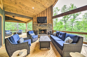 Riverside Mtn Retreat with Hot Tub and Game Room!